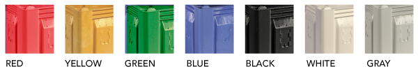 Bin color options